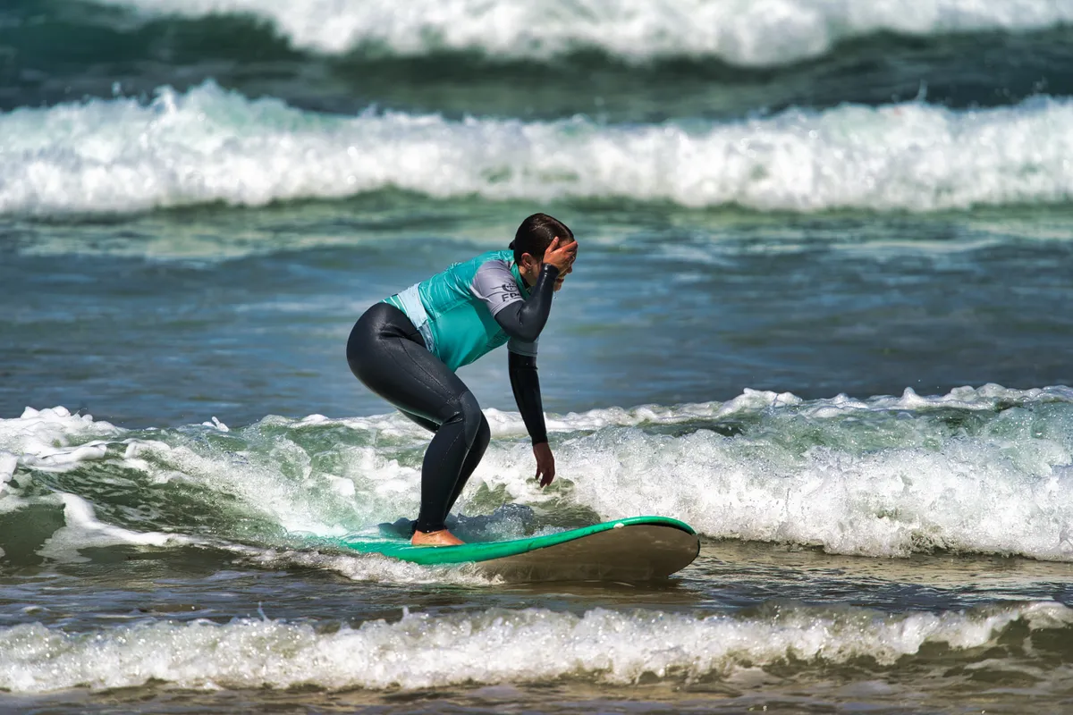 Surfing shot by Lars Van der Veen in Milfontes