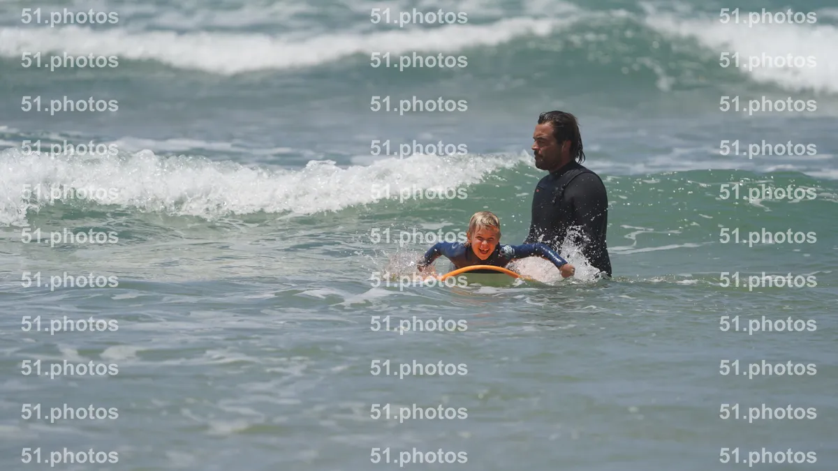 Surfing shot by Lars Van der Veen in Furnas