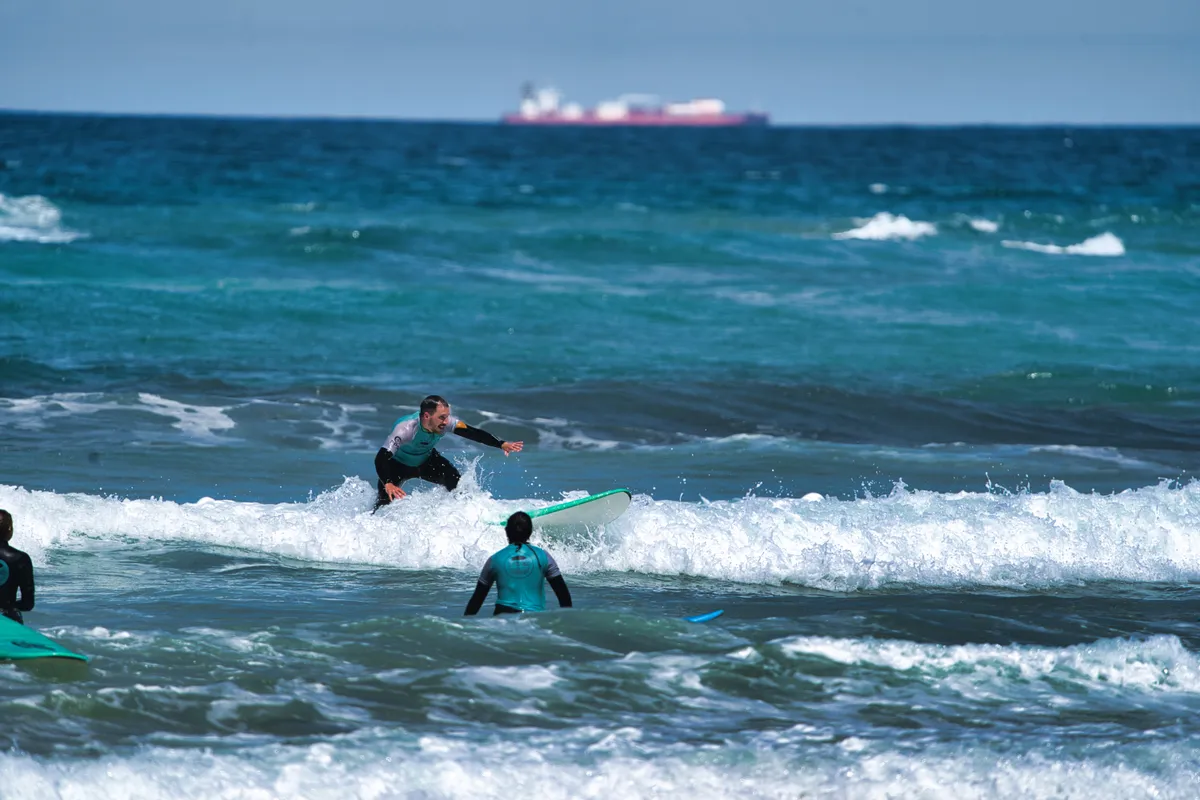 Surfing shot by Lars Van der Veen in Milfontes