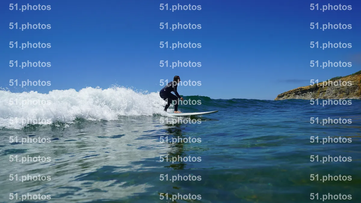 Surfing shot by Lars Van der Veen in Matadouro