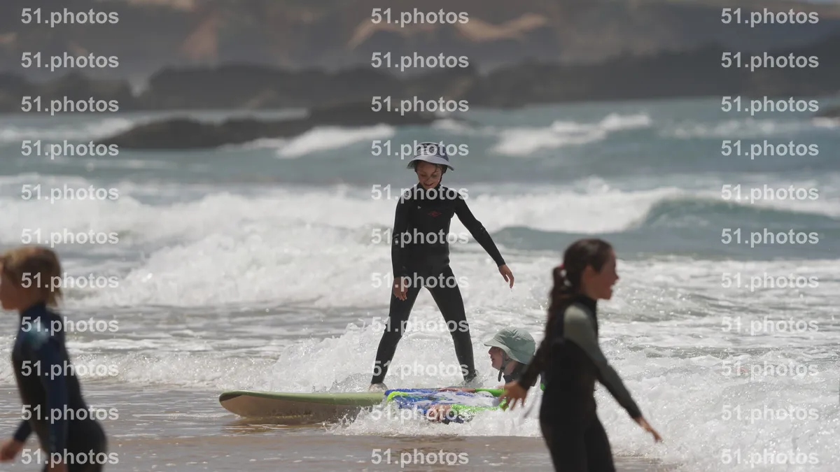 Surfing shot by Lars Van der Veen in Furnas